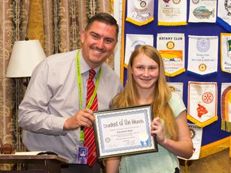 Student of the Month - 8th Elizabeth