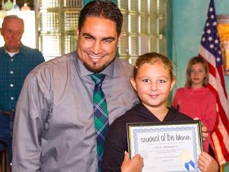 Alexis- 6th grade Student of the Month for September