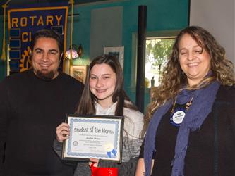 Rotary Student of the Month Luncheon - Jordan