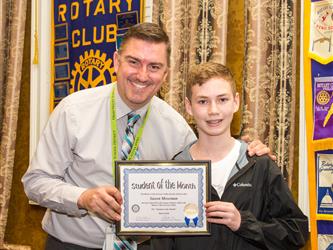 Student of the Month - PE/Elective  Joey