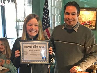 December Student of the Month - Caliana