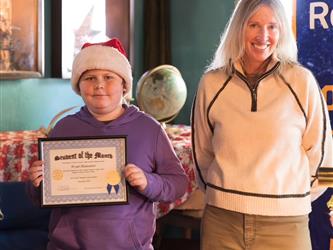 5th grade Student of the Month - Wyatt