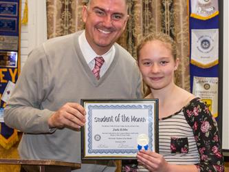 Student of the Month -6th  Emma