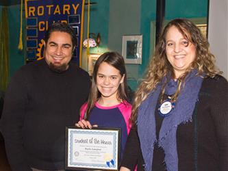 Rotary Student of the Month Luncheon - Kaylee