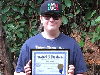 Student of the Month - 8th  CJ