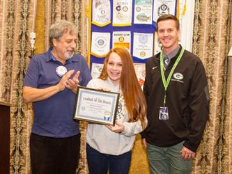 Student of the Month - 8th Jessica