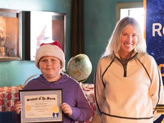 5th grade Student of the Month - Wyatt